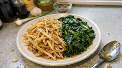 あと一品に助かる、もやしとほうれん草の中華炒め—シャキッと仕上げるコツ